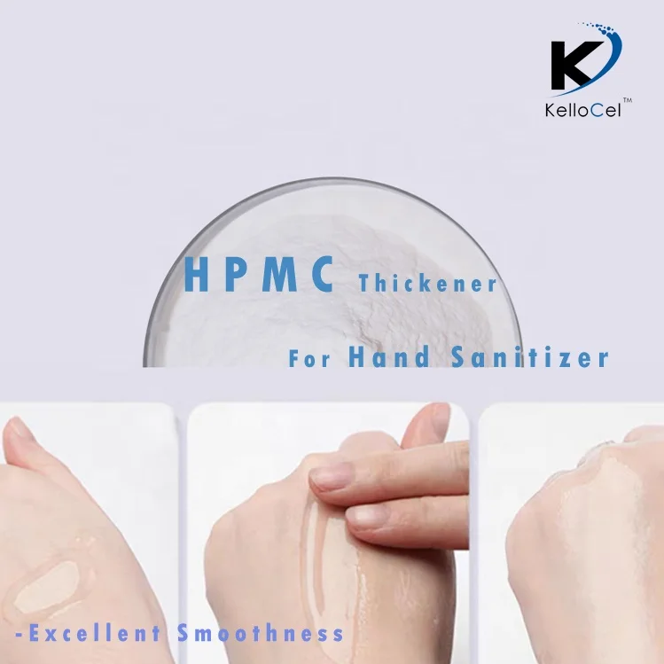 Good transparency natural cellulose ether KelloCel HPMC thickener for hand wash/dish washing with high mildness