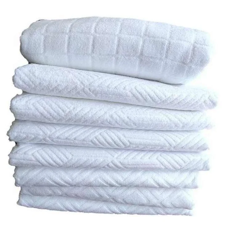 Wholesale High Quality Pure Cotton Muslim Hajj Ihram Towel White Ihram Hajj Adult Size Cloth Umrah Hajj Towel Clothes for Muslim