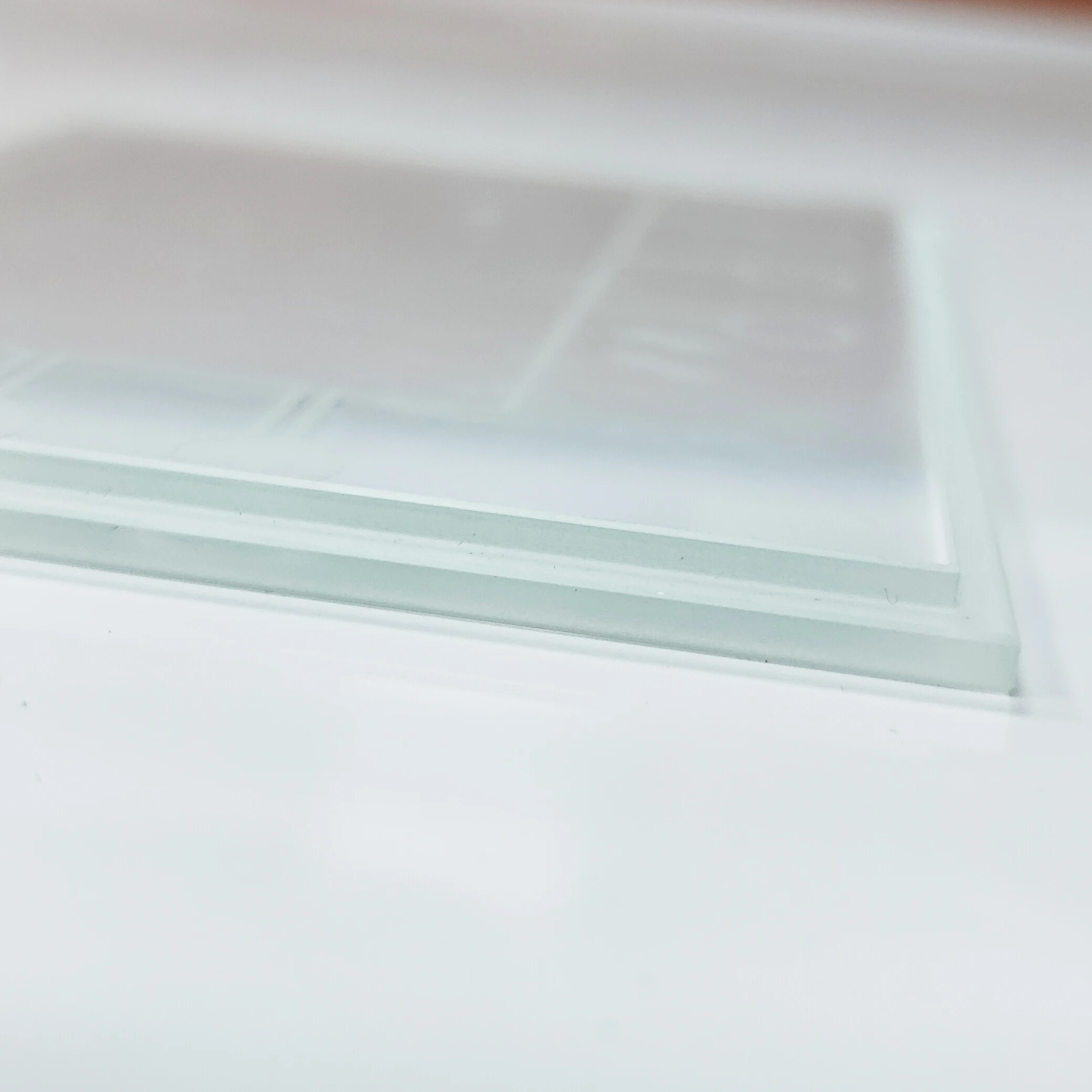 Custom Thickness Double Layers Irregular Rectangle Industry Electricity Multi Function Control Tempered electronic Glass Panel