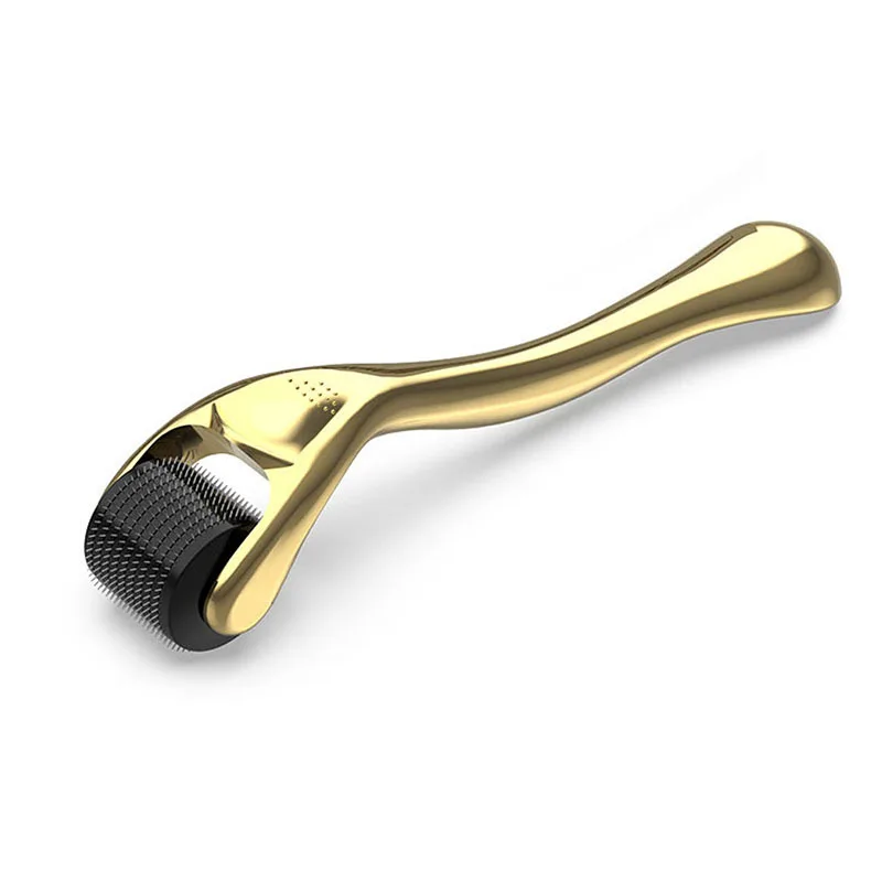 Лидер продаж, личного пользования, 0,5 мм, 0,25 мм, 3 мм, титановая микроигла 540 dermaroller, серебряная, Золотая микроигла, дермароллер