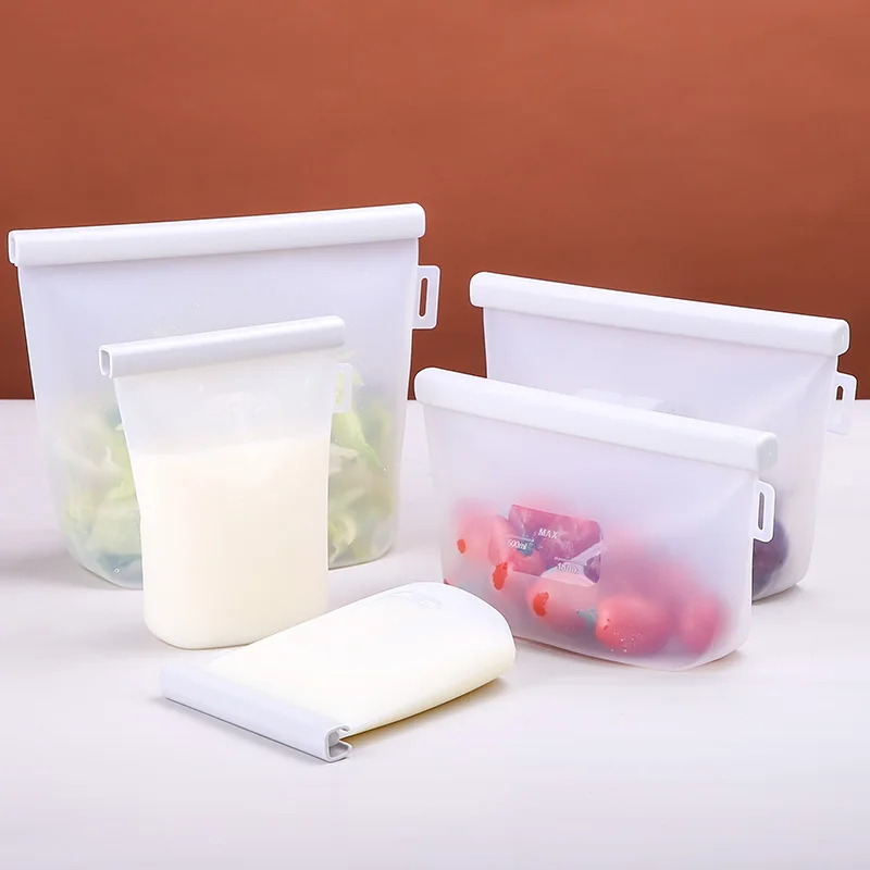 Custom Bpa Free Flat Freezer Bag Kids Breast Milk Bag Reusable Food Storage Bag (1600439911519)