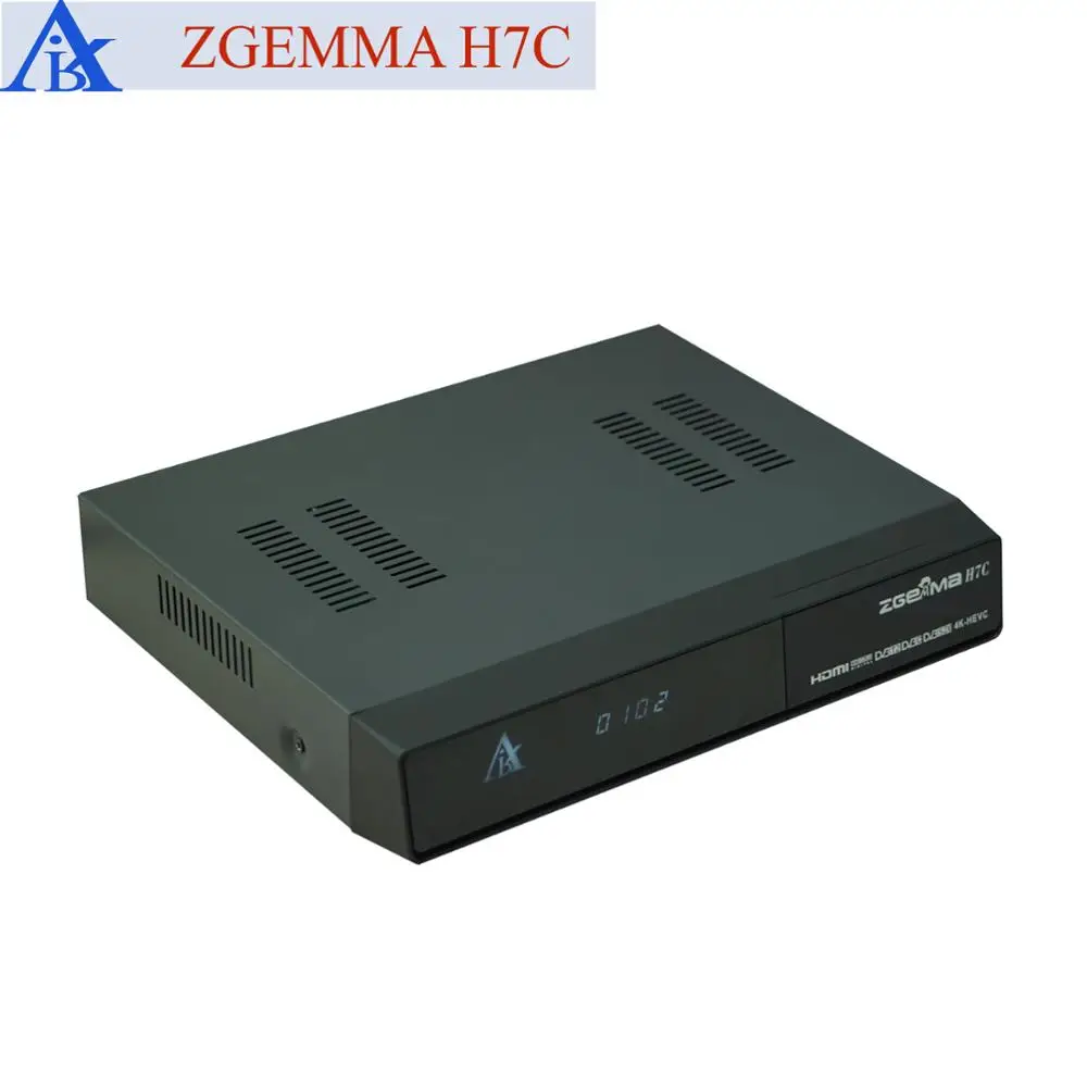 ZGEMMA H7C Satellite Tv Receiver DVB-S2/S2X+2*DVB-T2/C Triple Tuners Equipped with Enigma2 Linux Operating System Set Top Box