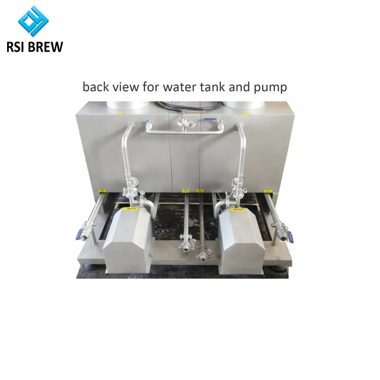 С высоким качеством с двумя головками автоматический розлив пива стиральная машина и машина для валяния оборудование