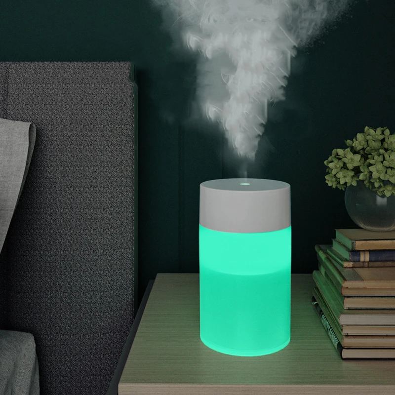 Fast shipping Mini Car Air Humidifier Sprayer Mini Plastic Bottle USB Aromatherapy Diffuser with Cotton Stick