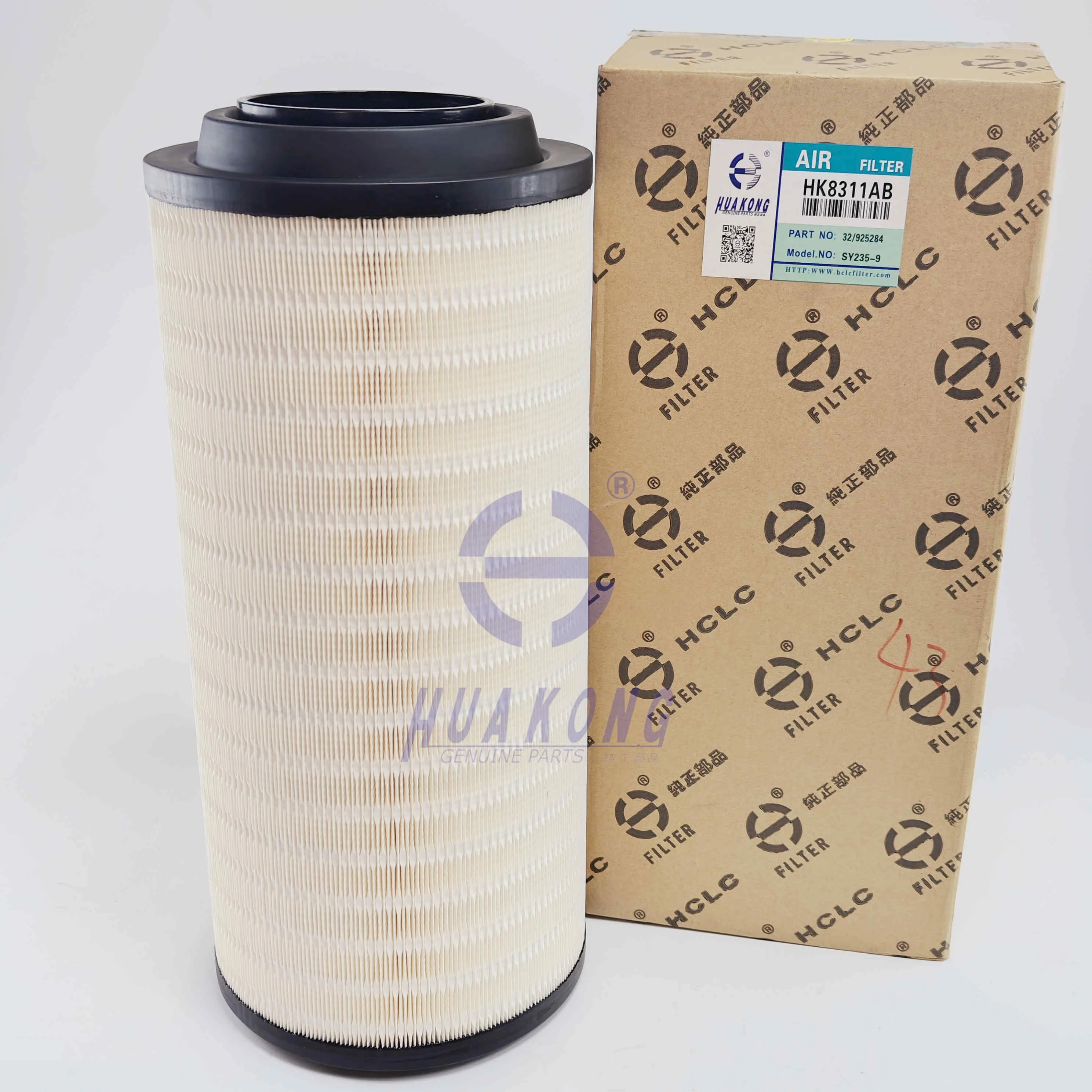 Excavator Engine Spare Parts for Jcb360 370 SY235-9 air Filter element Kit C25710 RS3996 P782105 AF26399