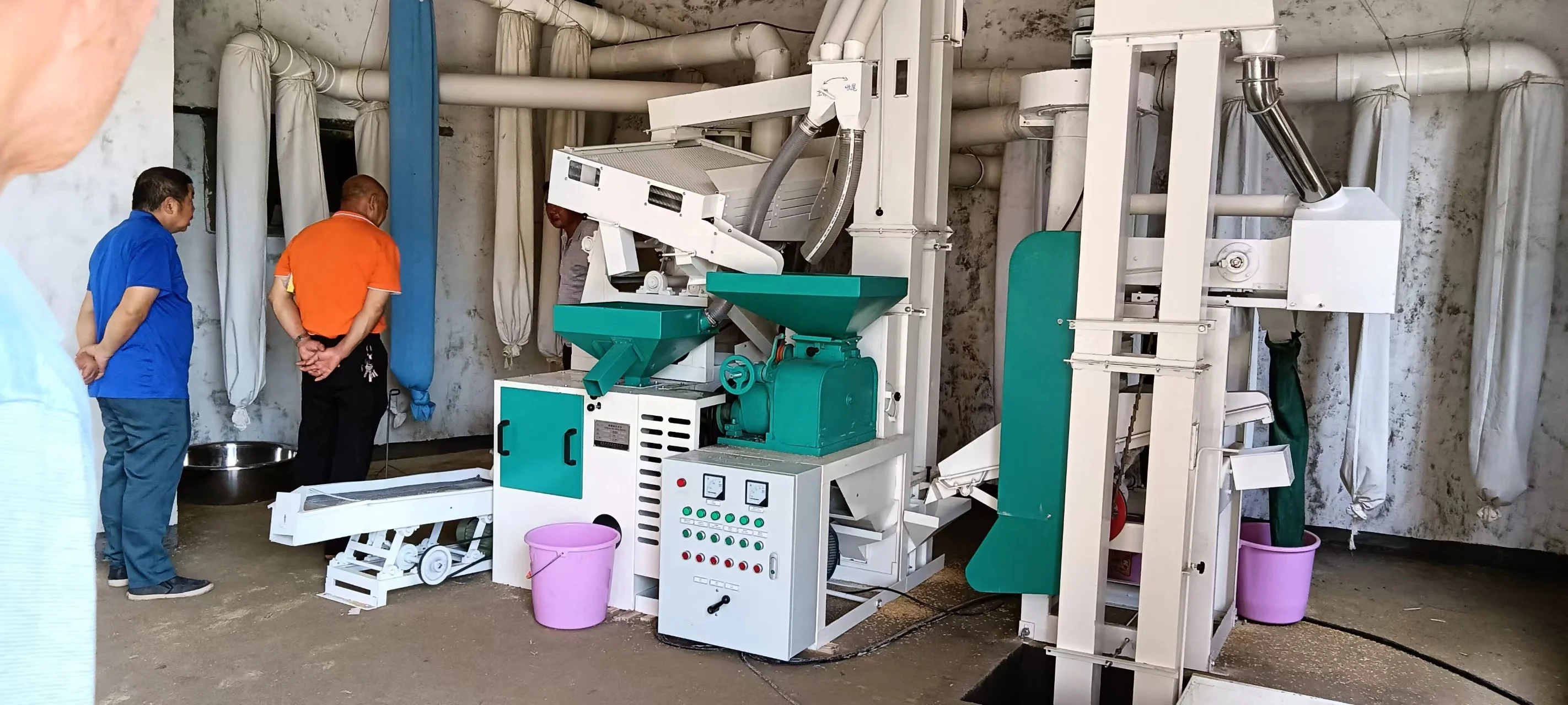 Complete Set Combined Rice Mill Machine Rice Milling Equipment Mini Rice Mill