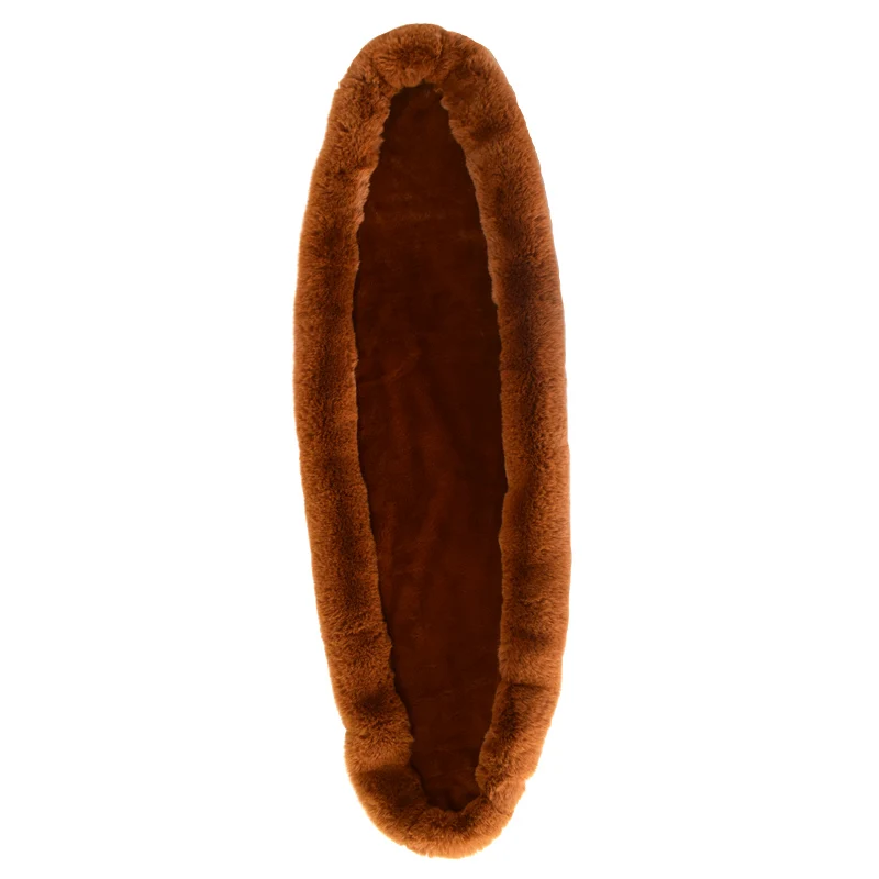 Модный белый воротник, одеяло из искусственного кроличьего меха, шаль, накидка для женщин, Осень-зима, теплый