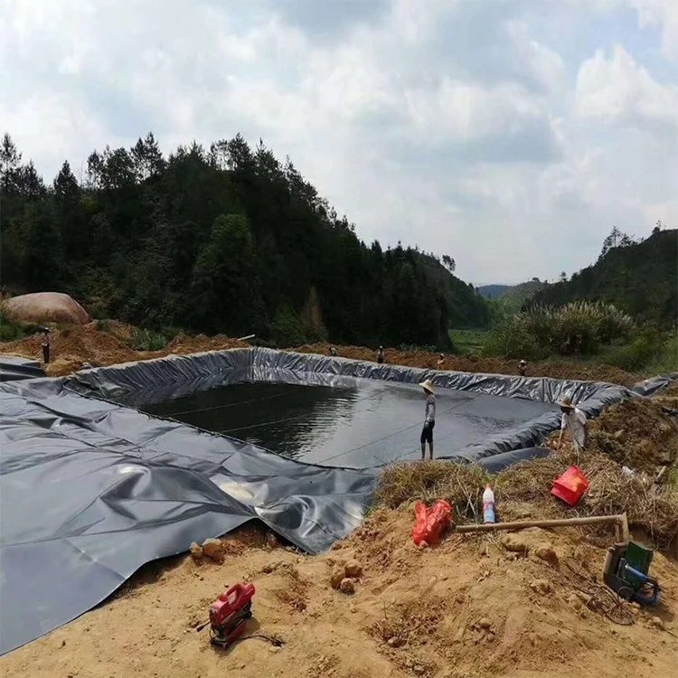 HDPE Geomembrane liner pond liner 0.2-2.5mm for pool