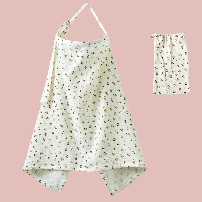 Rainbow Printed Baby Feeding Nursing Covers Mum Breastfeeding Nursing Poncho Cover Up Adjustable Privacy Apron Outdoors Nursing