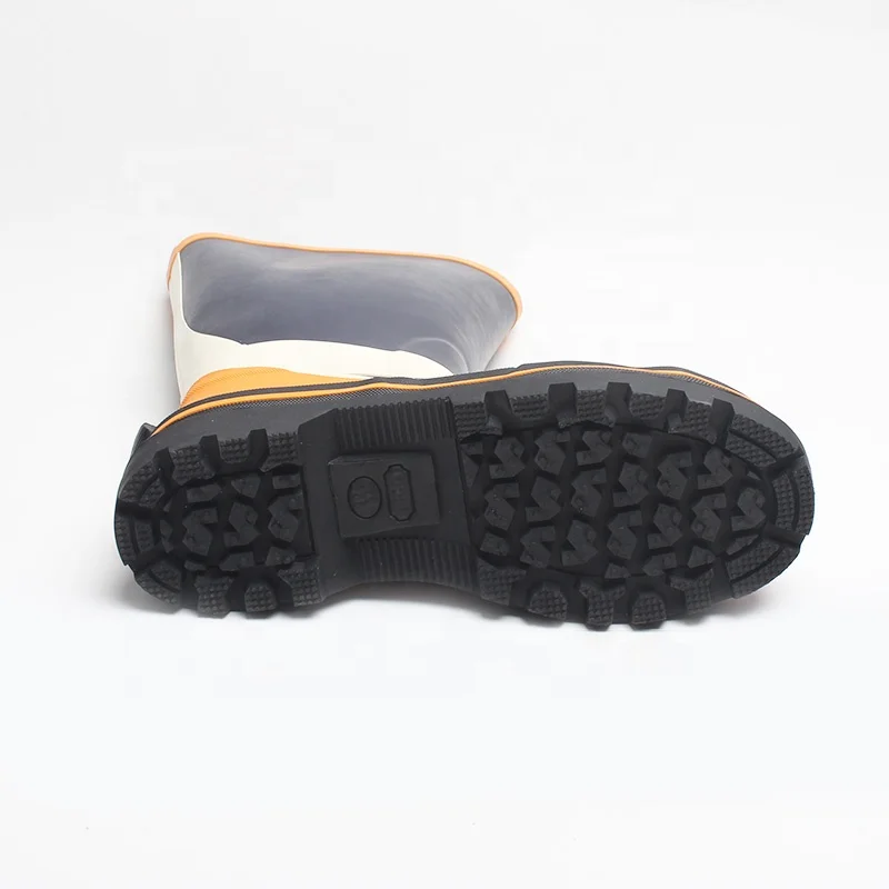 Good Quality Firefighting Boots Men Flat Rain Boots For Police Wholesale
