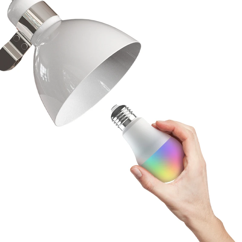 Лампа BroadLink с регулируемой яркостью RGB для системы умного дома Alexa Google