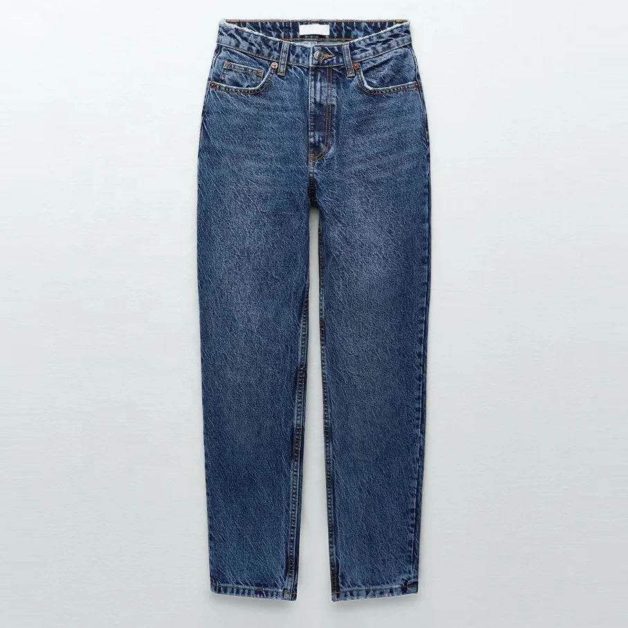 Basic casual high quality lady women wholesale China fancy pants jeans