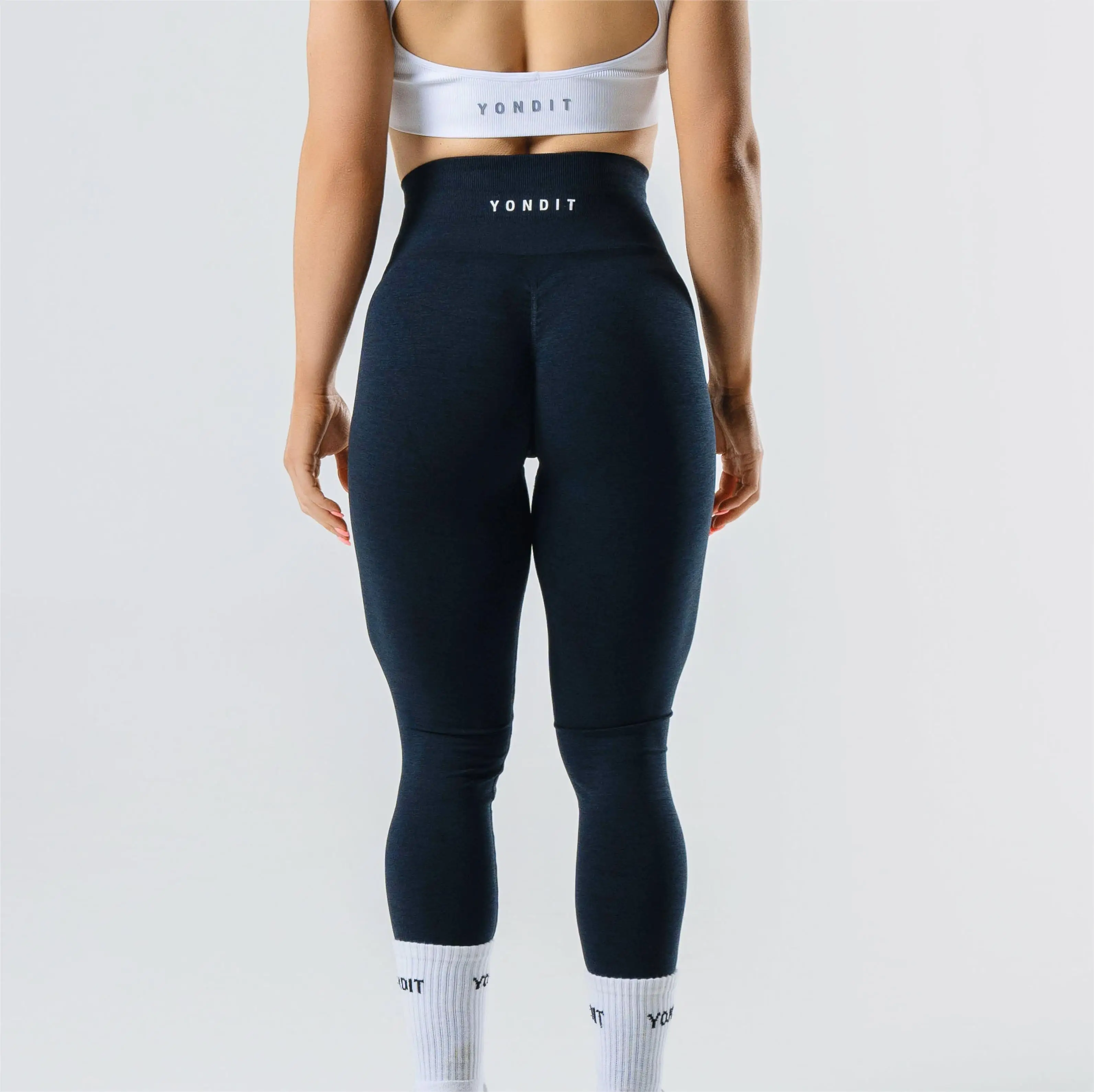 OEM custom logo sports amplify leggings for women polyamide elastane seamless leggings