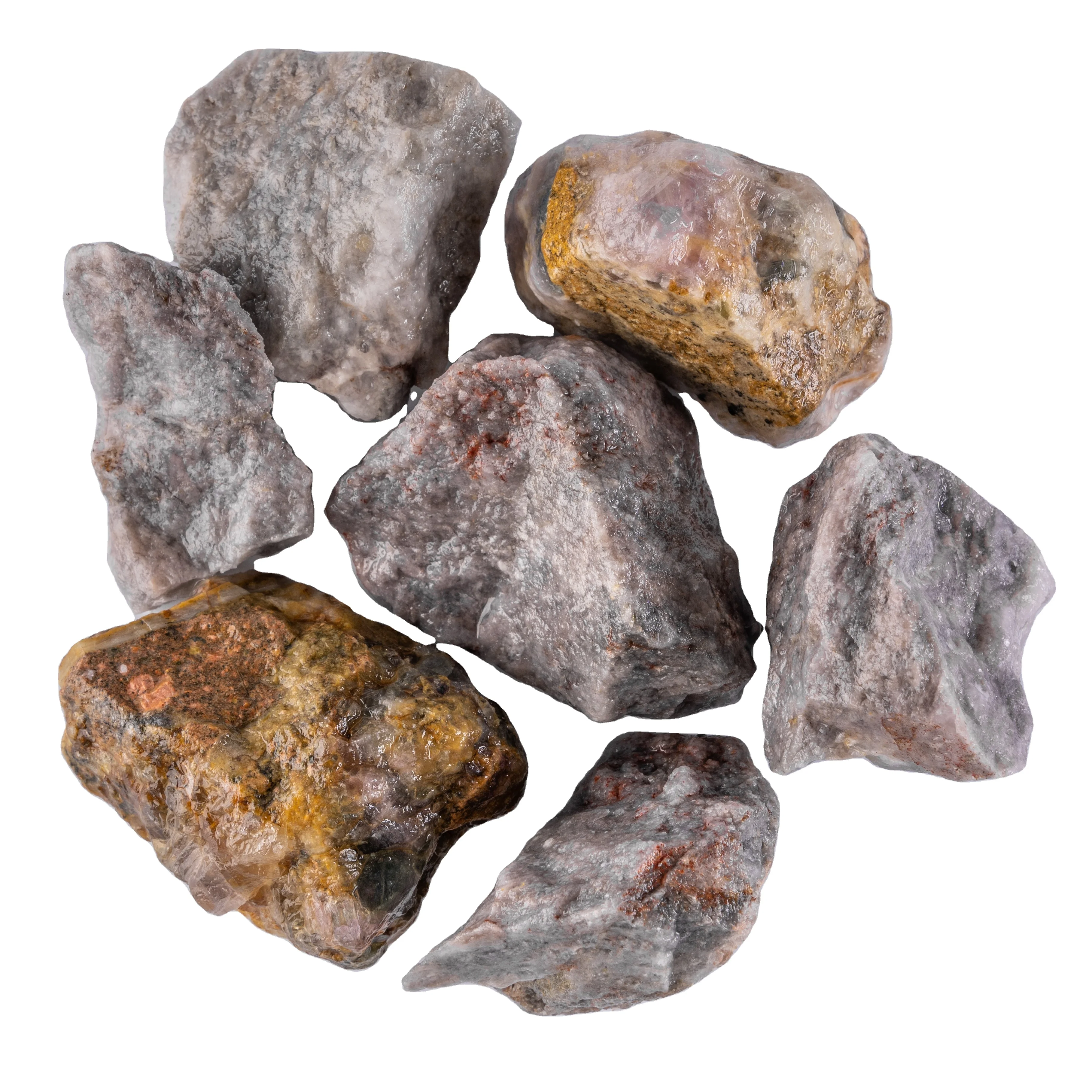 Various of FL Calcium Fluoride sizes directly by Factory fluorite lump