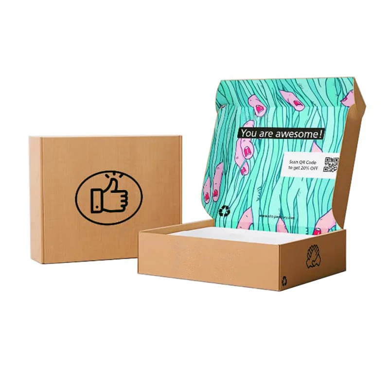 SFT Custom Jewelry Cosmetic Lipgloss Eyelash Wig Small Gift Skincare Jewellery Packaging Box With Logo Private Label Custom