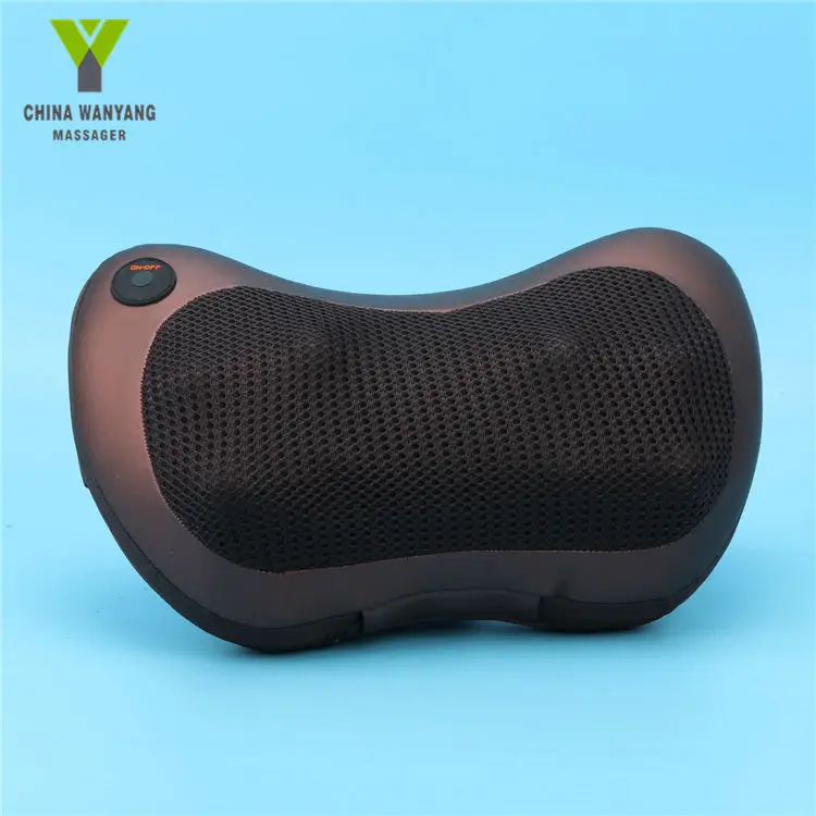 2023 China Shiatsu Heated Neck Massage Back Relax Pillow Massager