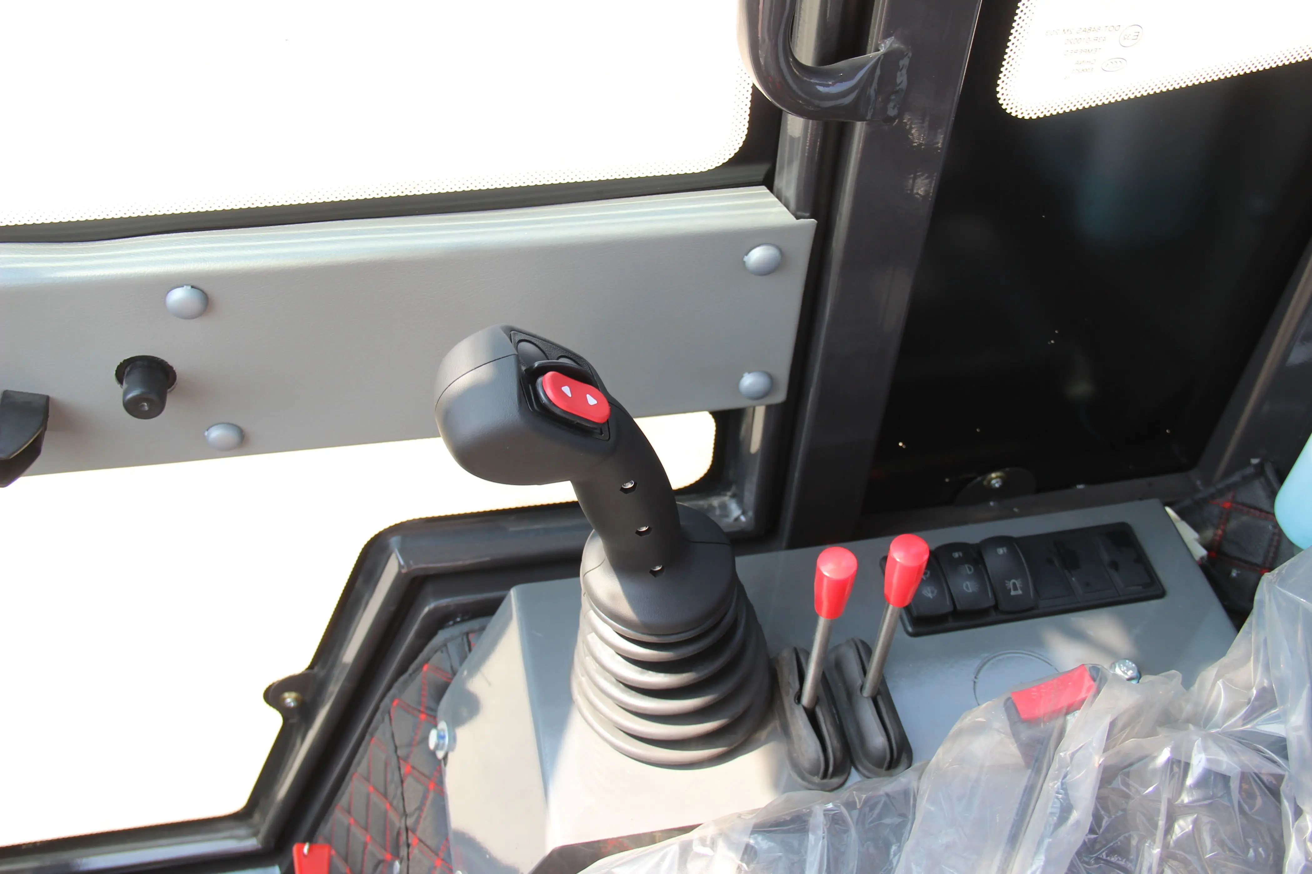 WOLF top quality E5/EPA diesel mini telescopic boom shovel loader