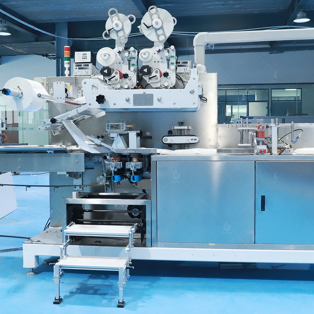 Automatic Wet Wipes Tissue Production Line for 72 Pieces Packing Machine Baby Wipes Machine Price