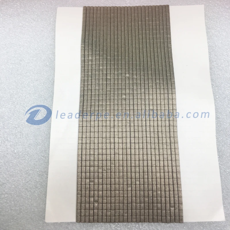 
Customized shapes electronic EMI gasket shielding conductive foam at low price 