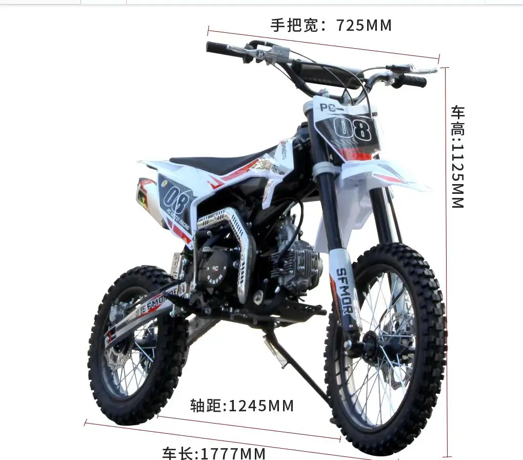 Factory customized  Other Motorcycles 125 cc dirt bike Electric Start Off Road  china cheaper  pit Bike