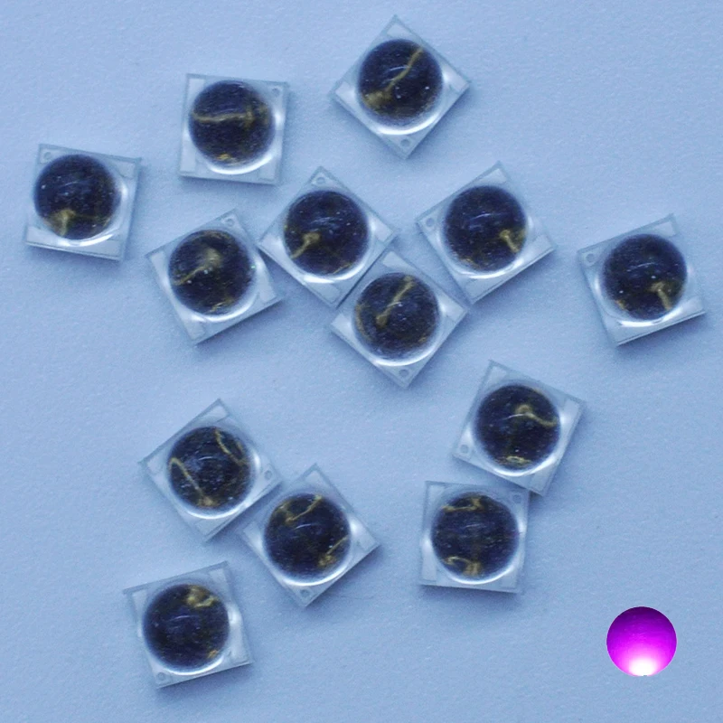 Epields 3535 3838 чип 1-3 Вт высокой мощности SMD светодиодный Диод 1300 нм инфракрасный с 30-градусным объективом для монитора