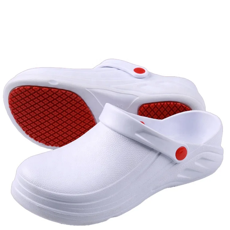 Waterproof Oil Resistant EVA Non Slip Safety Kitchen Chef Working Shoes