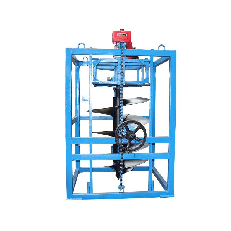 High Quality Hand Manual Garden Tools Earth Auger Excavator Drilling Machine Earth Soil Auger