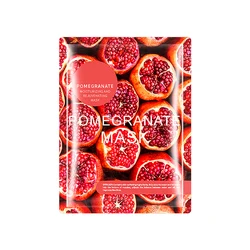 Оптовая продажа, корейская косметика, фруктовая маска, фабричные коллагеновые маски для лица с гранатом