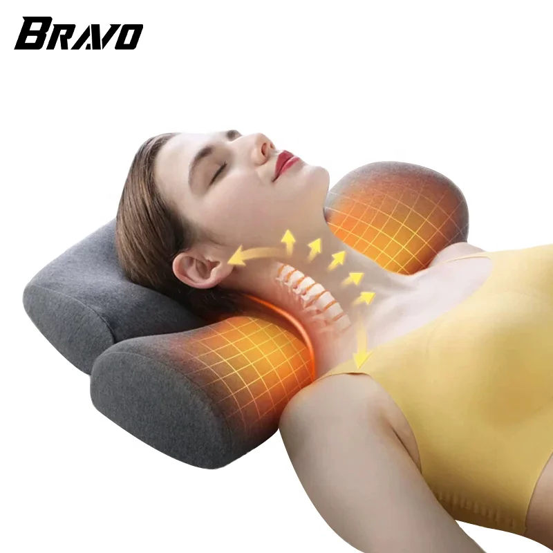 Cervical Pillow for Neck and Shoulder Pain Relief 100% Bamboo Fiber Contour Memory Pillow Ergonomic Bed Pillow