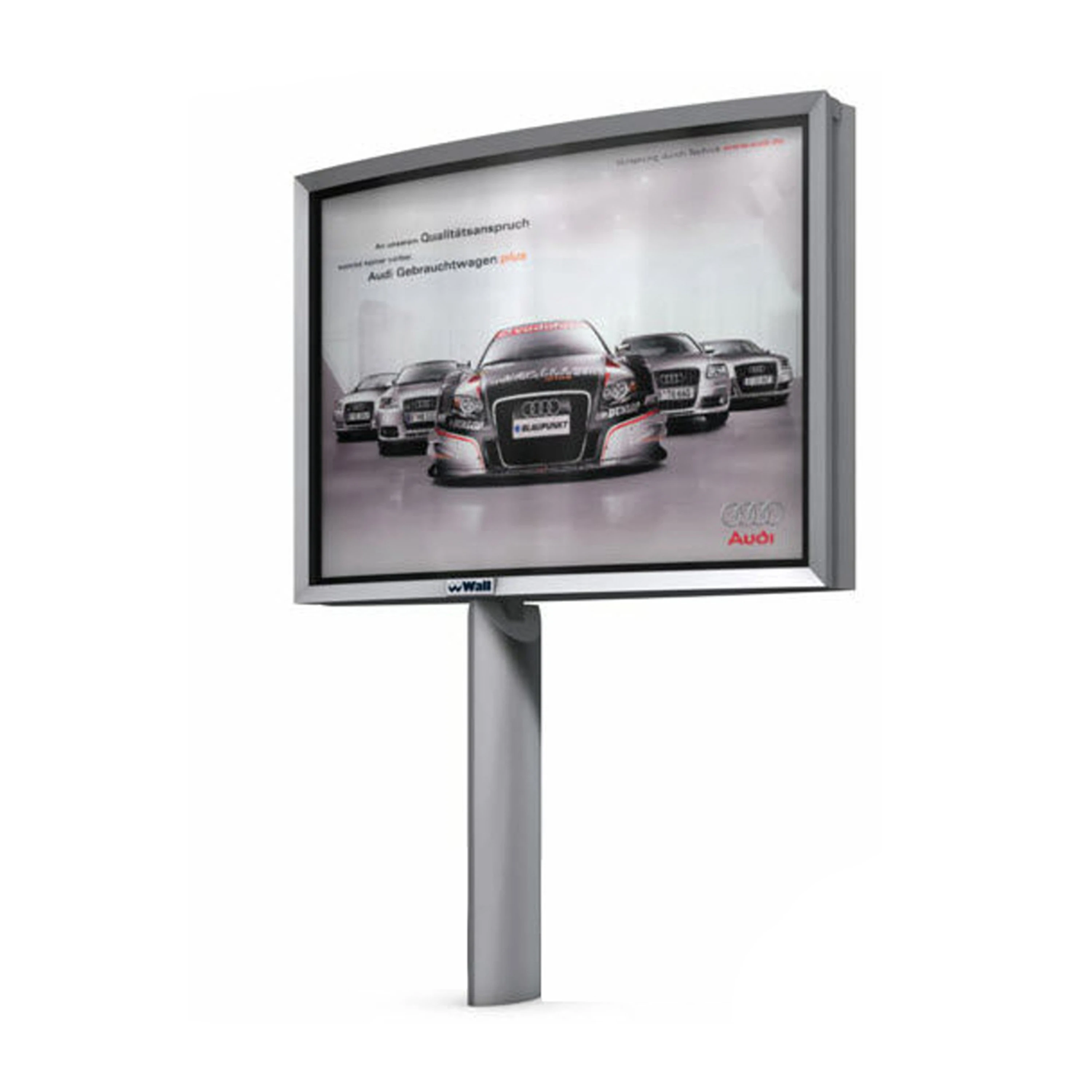 Outdoor Advertising Double Side Scrolling LED Lighting Billboard For Sale