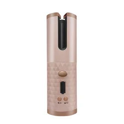 Automatic Hair Curler USB Rechargeable Professional Rechargeable Auto Hair Curler Cordless Wireless Automatic Hair Curling