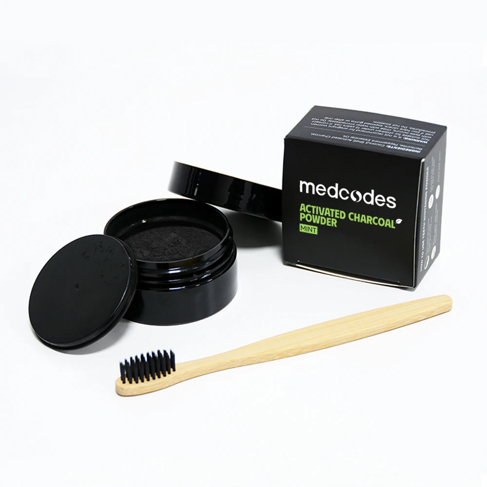 New Products Natural Activated Coconut Shell Charcoal Teeth Whitening Powder