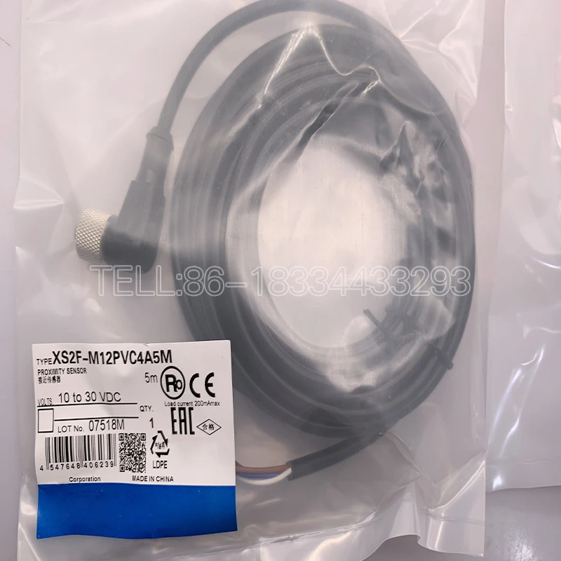  Датчик приближения кабель XS2F-M12PVC4A2M XS2F-M12PVC4A5M XS2F-M12PVC4A7M XS2F-M12PVC4A10M совершенно