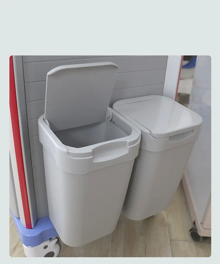 2022 Wholesale Medical ABS Cart  Trolley Infusion Vehicle Medicine Delivery Car