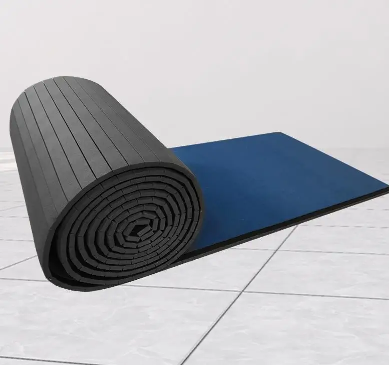 New design roll out jiu jitsu mats wrestling roll mat martial arts judo cheap rollout mat tatami