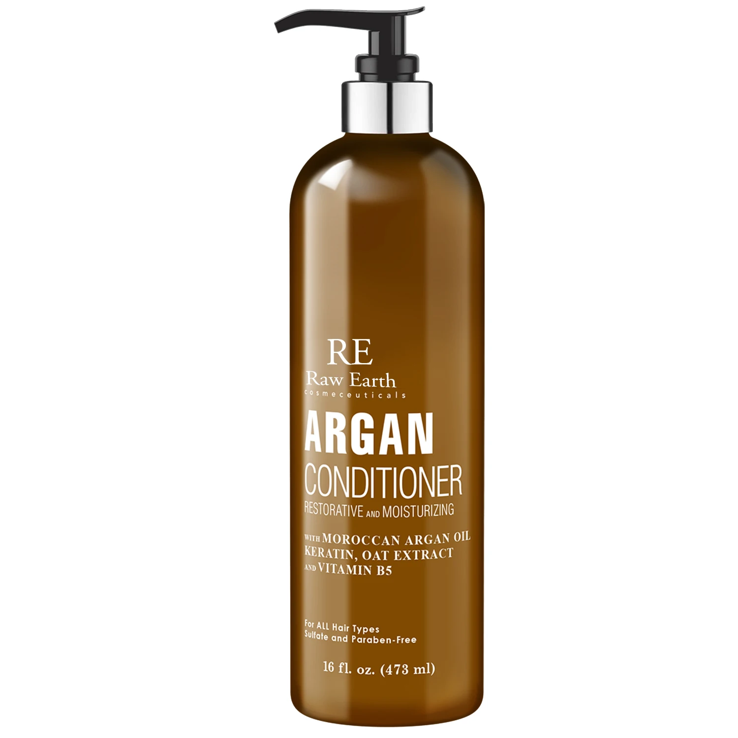 Raw Earth Moroccan Argan Oil Restorative and Moisturizing Conditioner