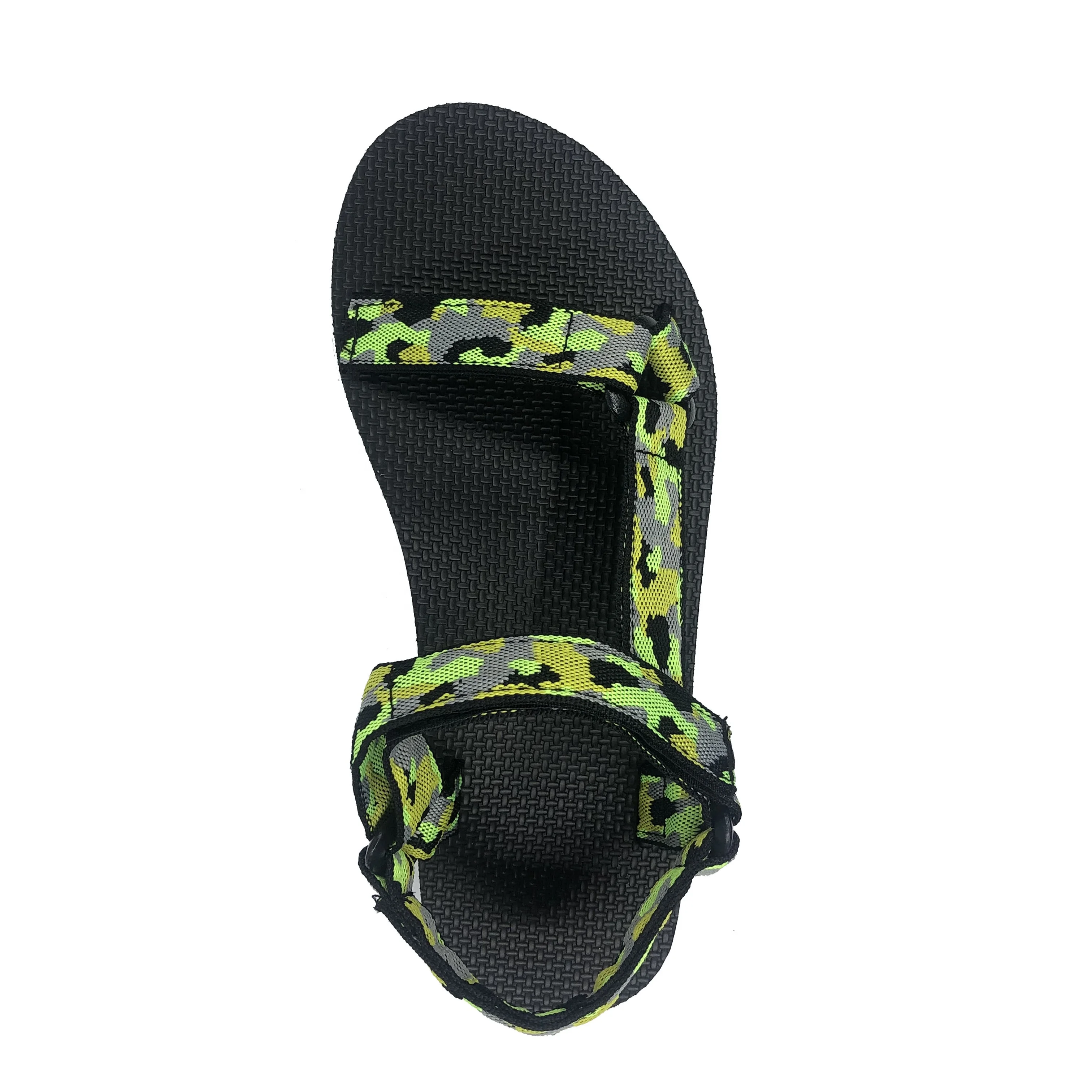 Wholesale Custom Fashion Style Webbing Women Slippers Sandals