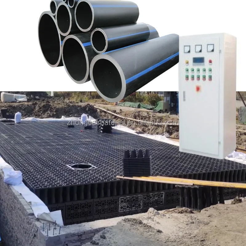Factory Direct Rainwater Harvesting System with PP Modules