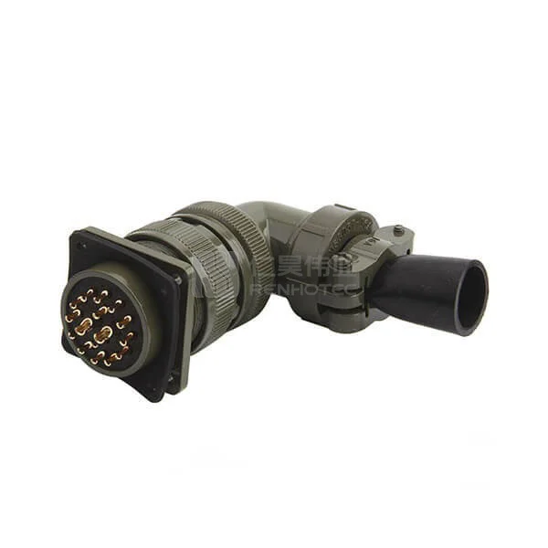 Гнездовой разъем 16pin MS3106A24-7S круглый NF07 Schaltbau с круговым питанием Amphenol 5015