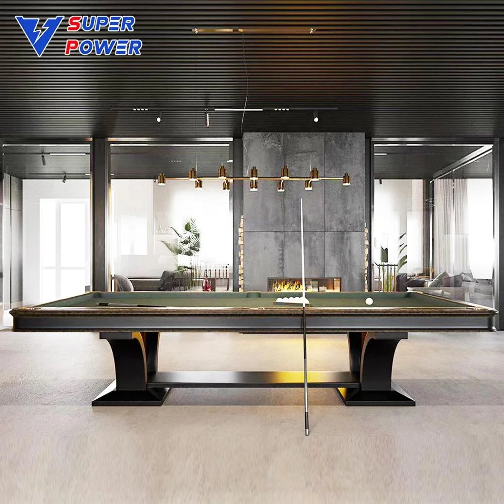 Modern Style Deluxe Slate Pool and Billiard