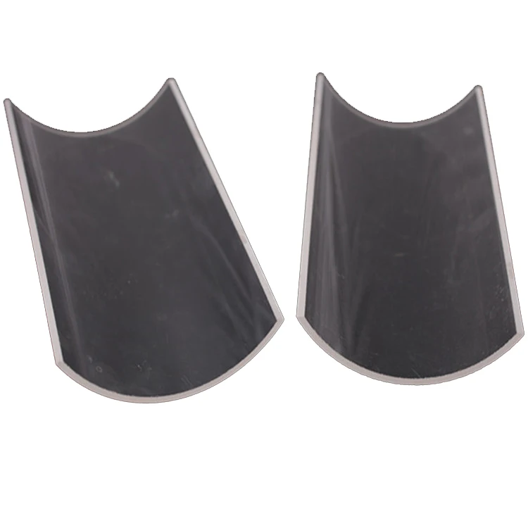 Customized Size Half Tube Curved Quartz Glass Plate