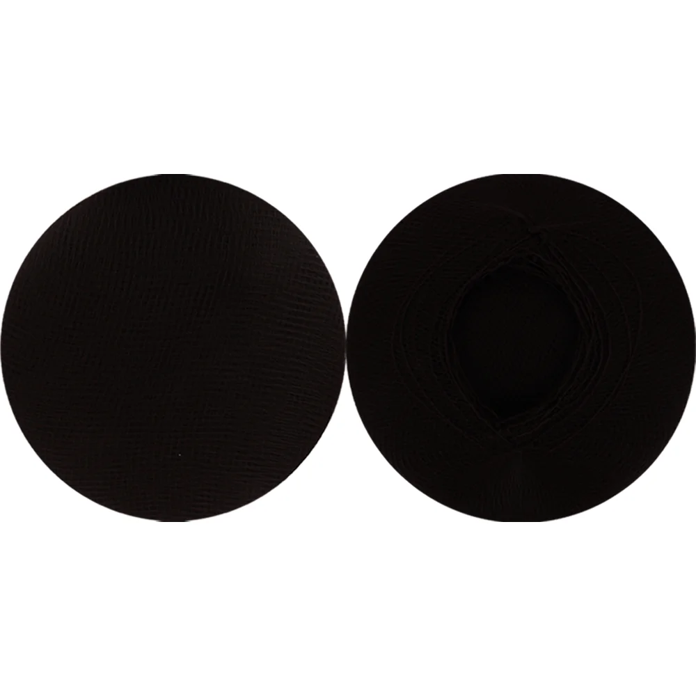 ML 144pcs/set Top quality nylon hair net star dance recital Buns Hair Extension Weaving brown hairnets invisible disposable