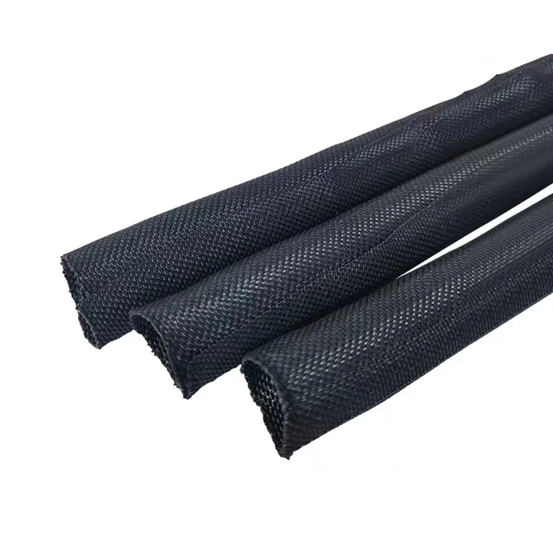 Eko Woven Mesh Split-Sleeve Wire Loom for High-Temperature Automotive Harness