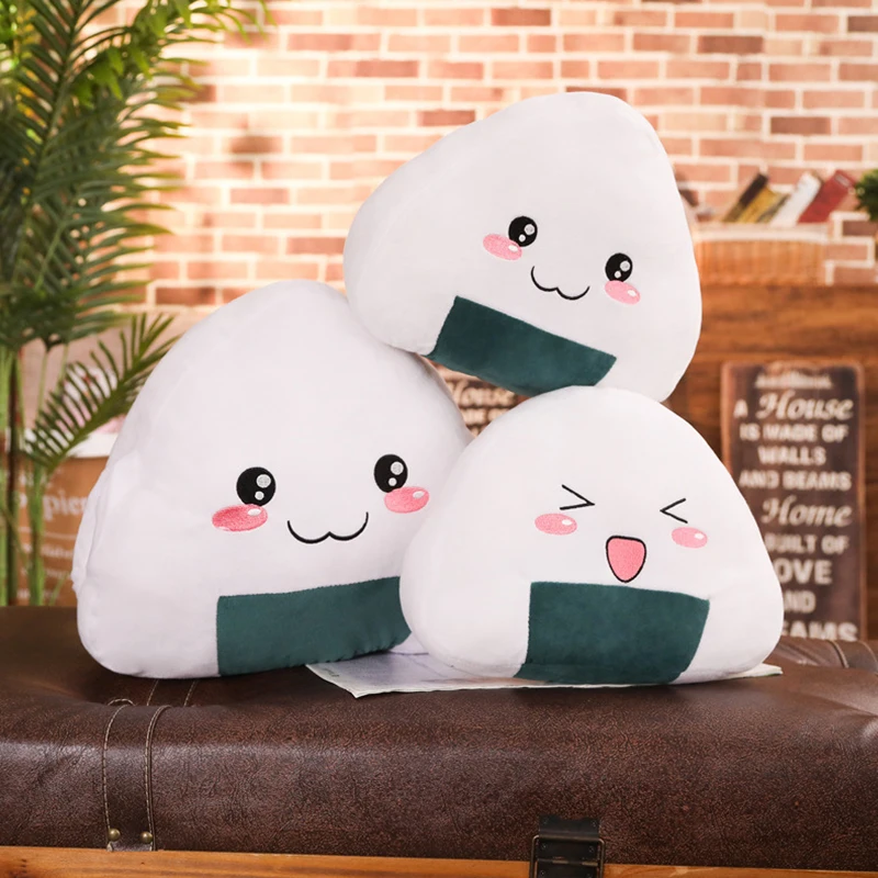 2024 New Arrival Japanese Sushi Kawaii Plush Toys Customized Multiple Sizes Cute Dolls
