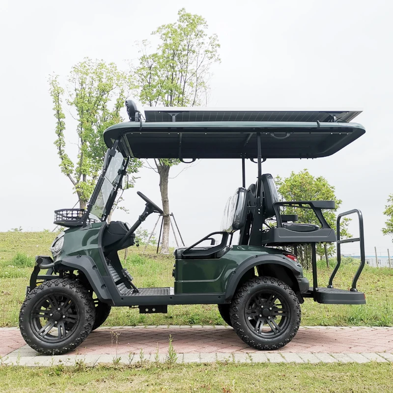 LSV 4 Seater 72v Lithium Ion Battery Electric Golf Cart for Hunting for Sale