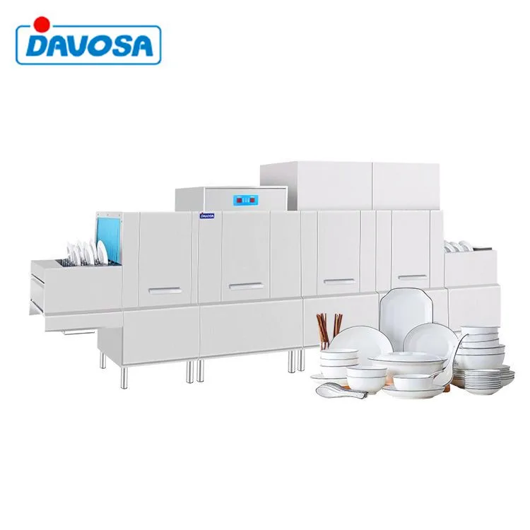 Safe Operation Hotel Commercial Dishwashing Machine Restaurant Industrial Dishwasher