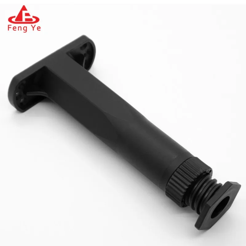 Factory bed support legs Furniture plastic feet Black Feet for Kitchen Cupboard Cabinet furniture Leg