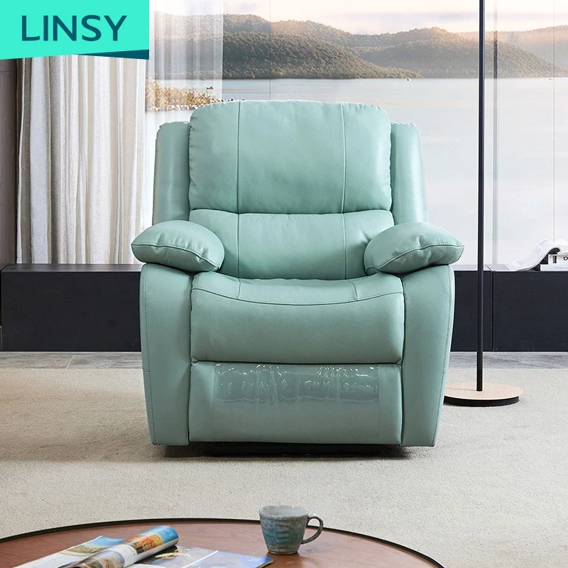 Linsy Leather Single Recliner Sofa Recliner Chair