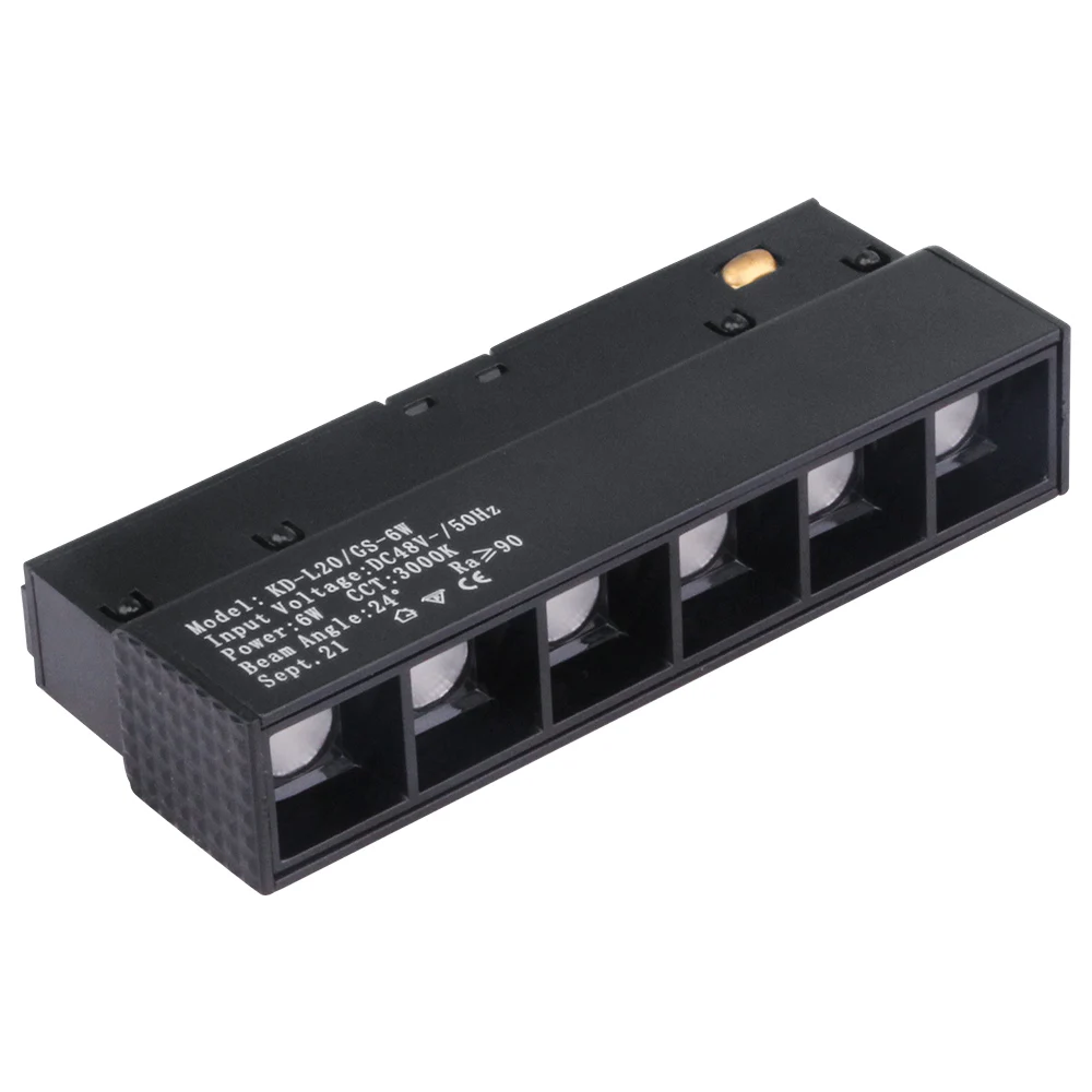 magnetic grille light easy installation Smart Light 3colors Dial-up magnetic track light system