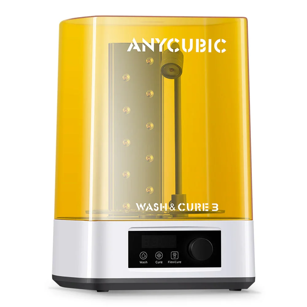 New Upgraded ANYCUBI Wash and Cure 3.0 machine 2 in 1 Wash and Cure Station wash Size 165*100*180mm For 3d Printer Cure Models